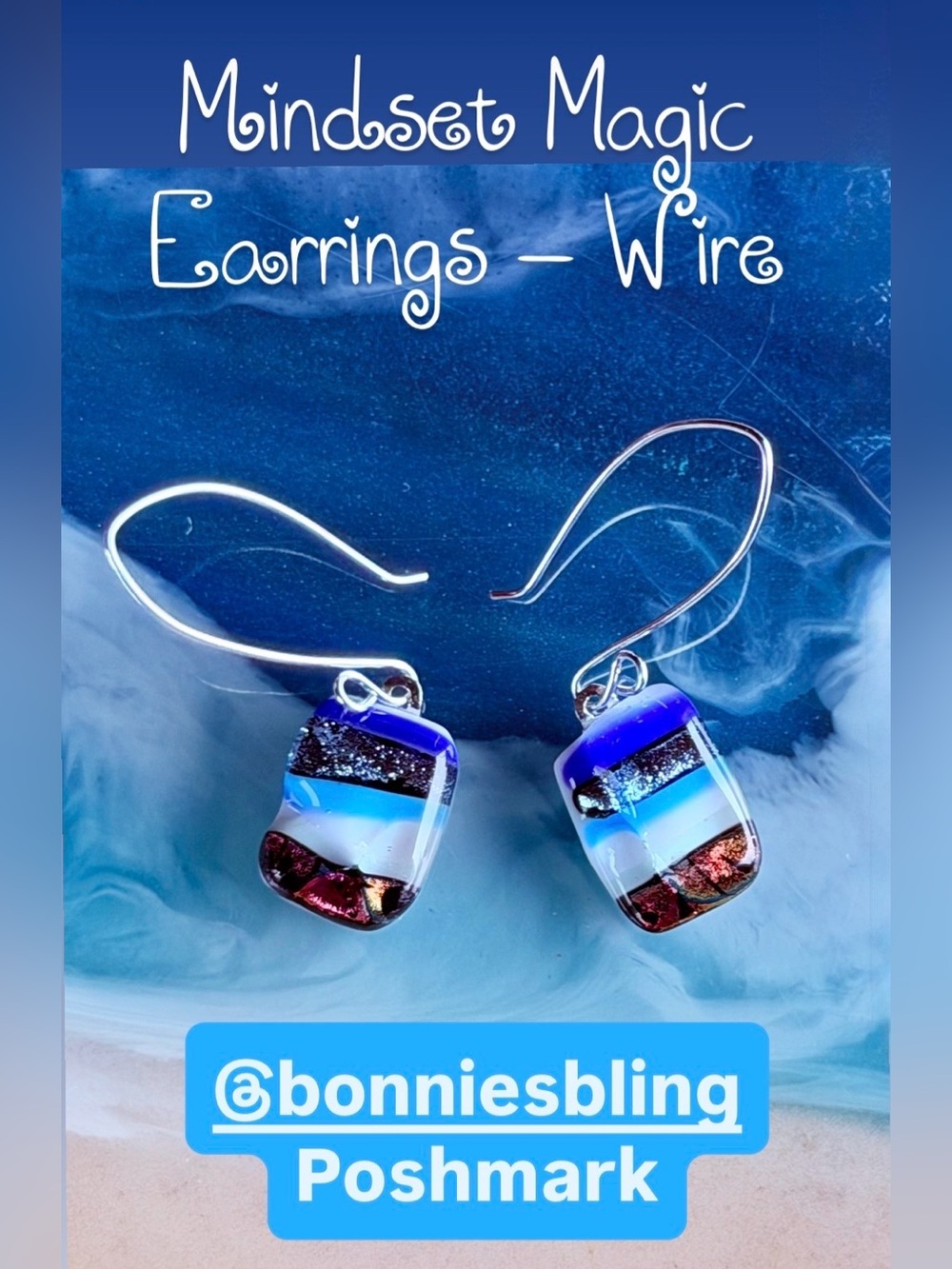 Bonnie’s Bling One of a Kind Fused Glass Jewelry and Accessories to Wear.